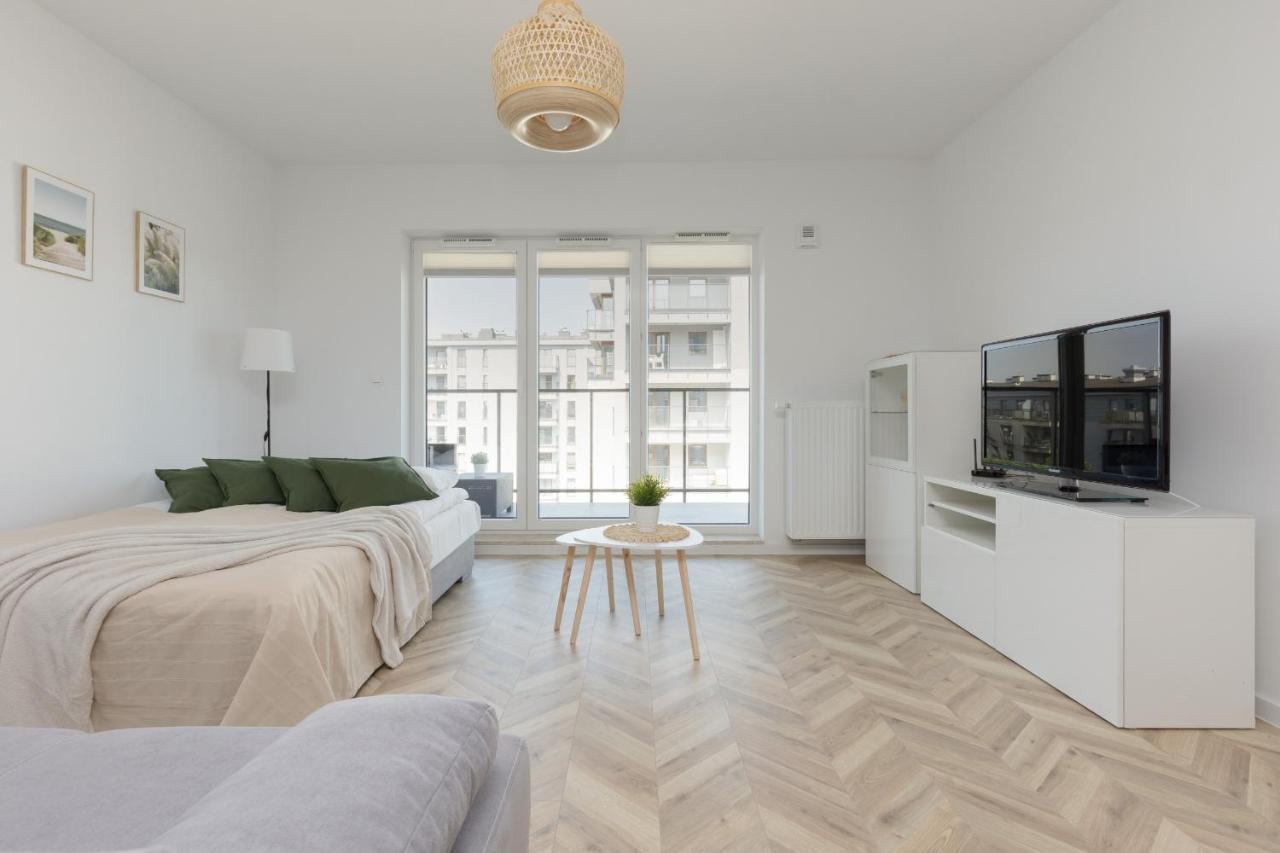 Ursus Sunny Studio For 4 Guests With Parking & Balcony By Noclegi Renters Warsaw Exterior photo